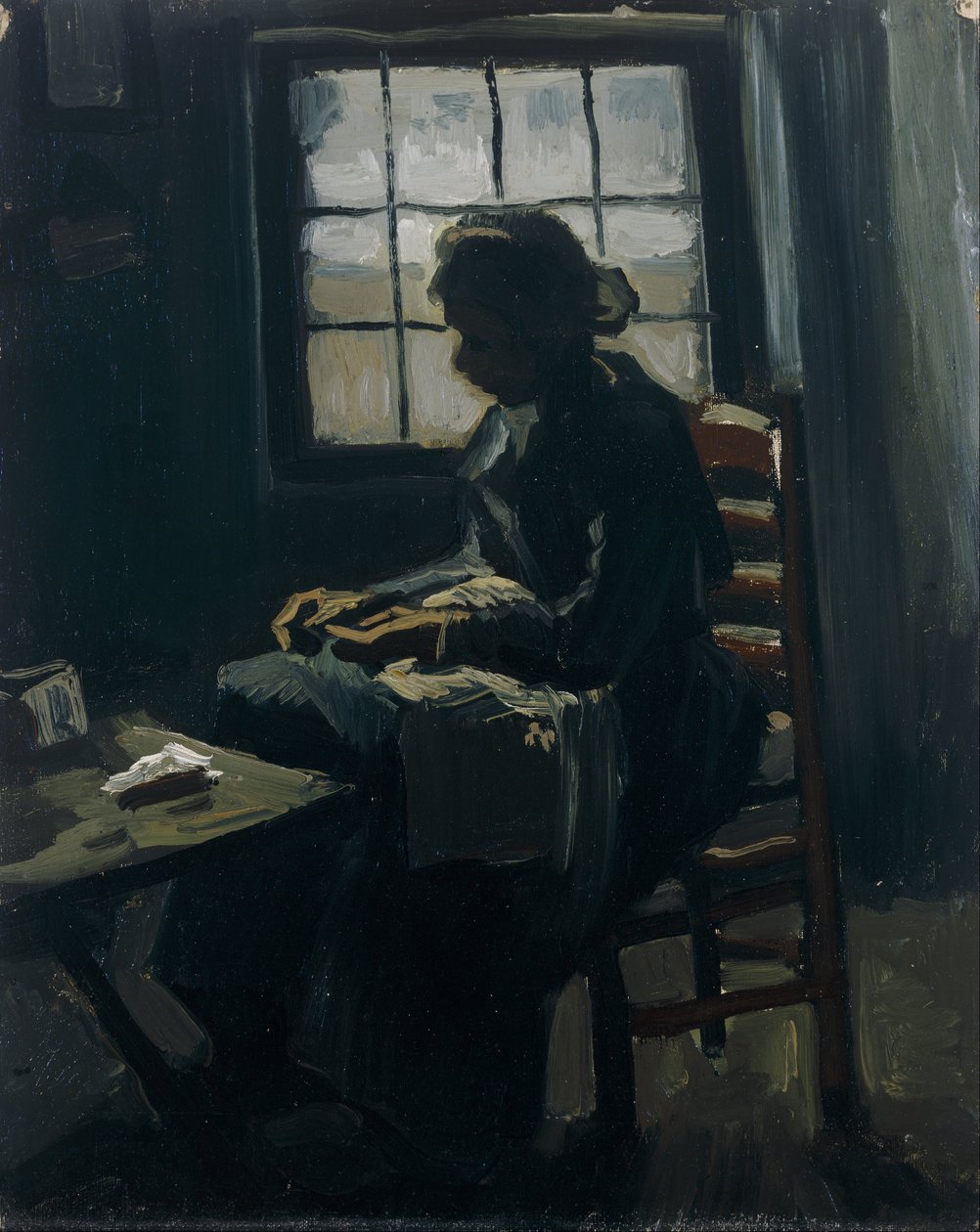 Kvinde syning af Vincent van Gogh