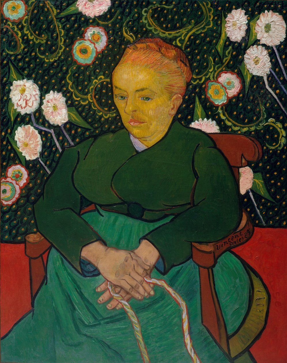 Women Rocking a Cradle, Augustine-Alex Pellicot Roulin, 1851-1930 af Vincent van Gogh