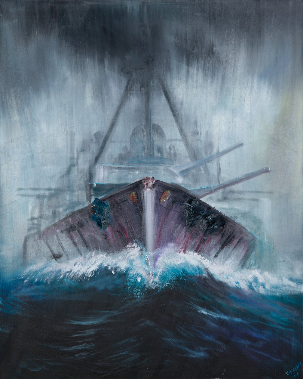 Battlecruiser Derfflinger 1918, 2016, af Vincent Alexander Booth