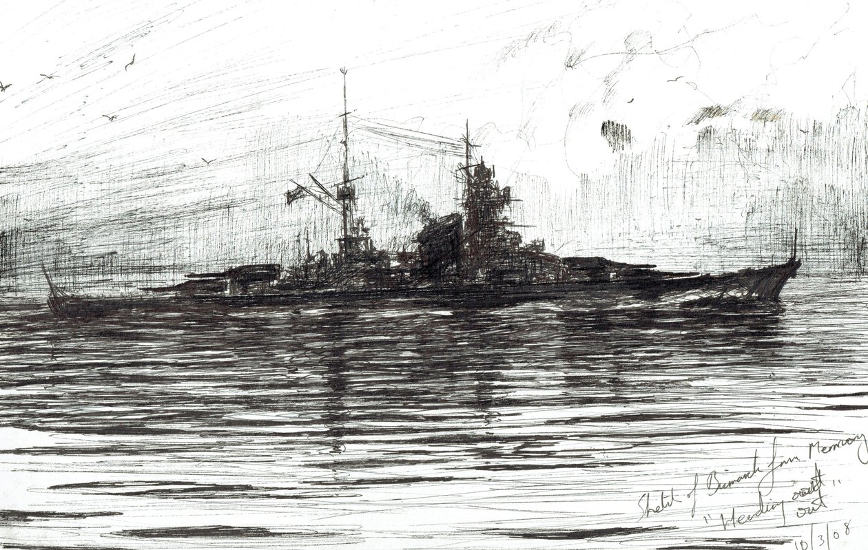 Bismarck går ud, 2008 af Vincent Alexander Booth