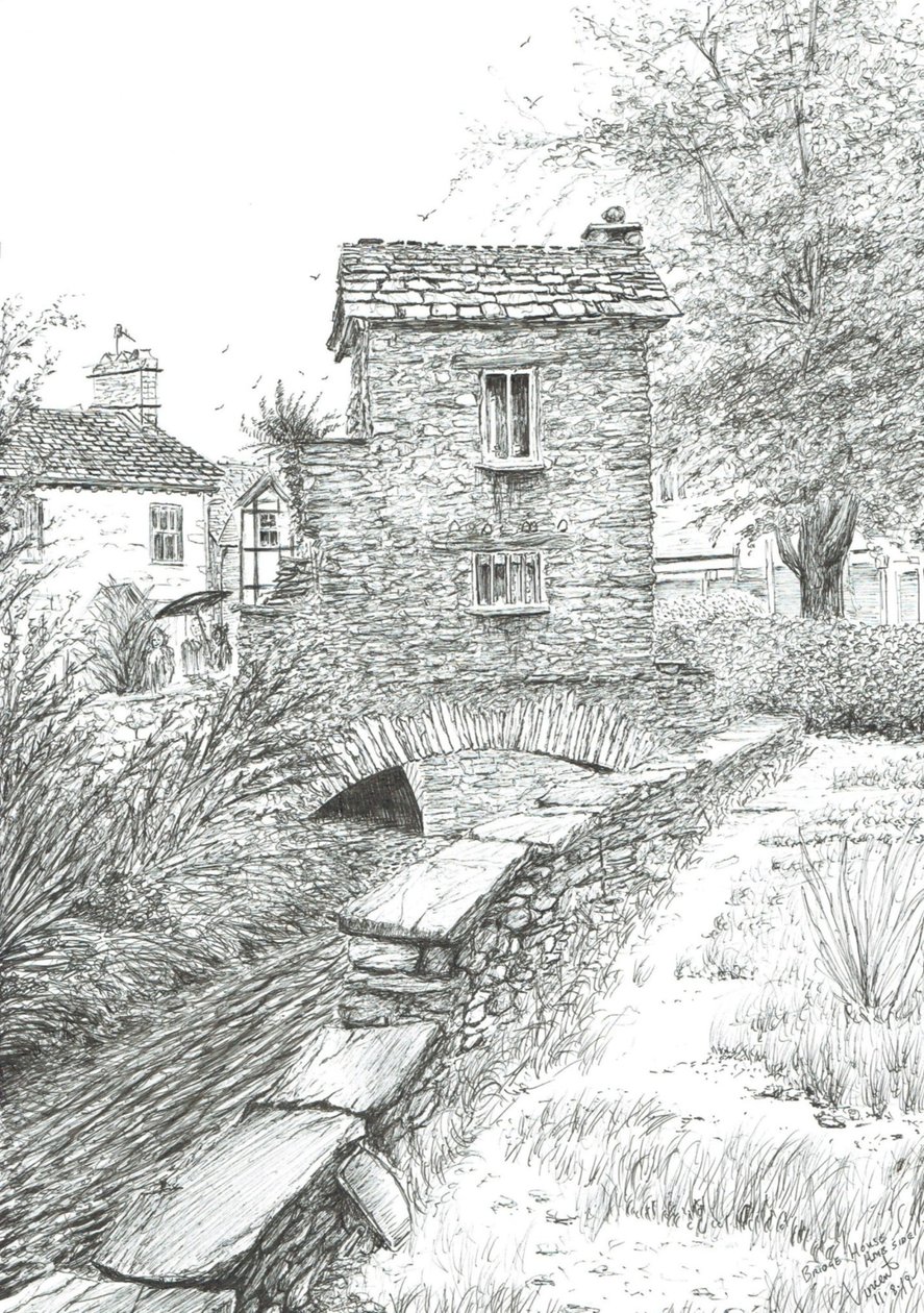 Bridge House Ambleside, 2019 af Vincent Alexander Booth