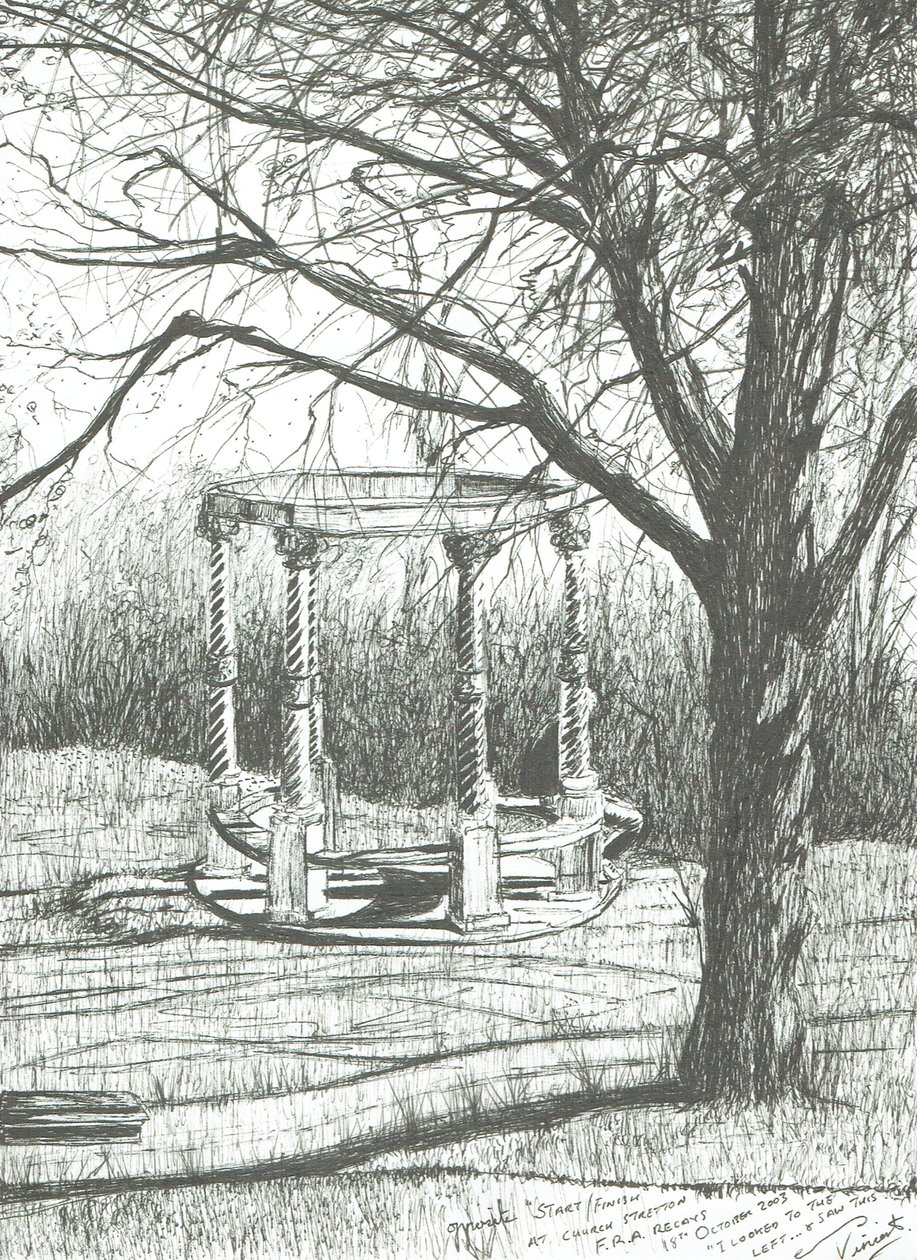 Church Stretton, efter Fell-relæerne, 2003 af Vincent Alexander Booth