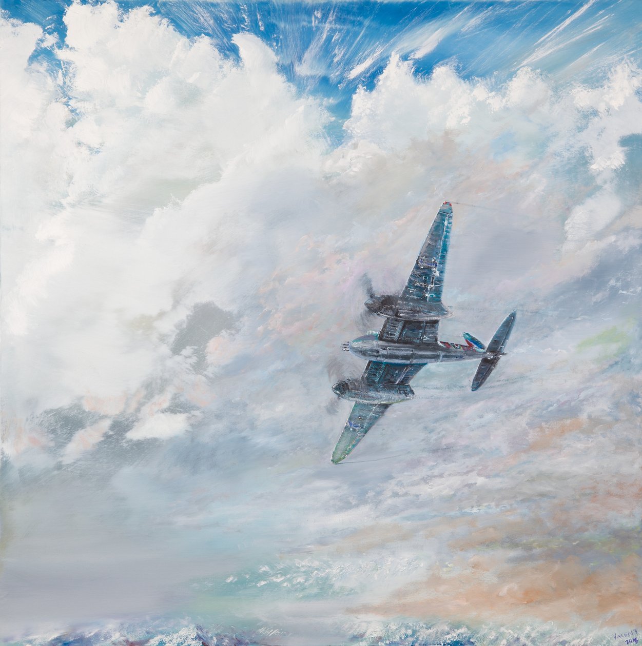 D.H.Mosquito, 2016, af Vincent Alexander Booth