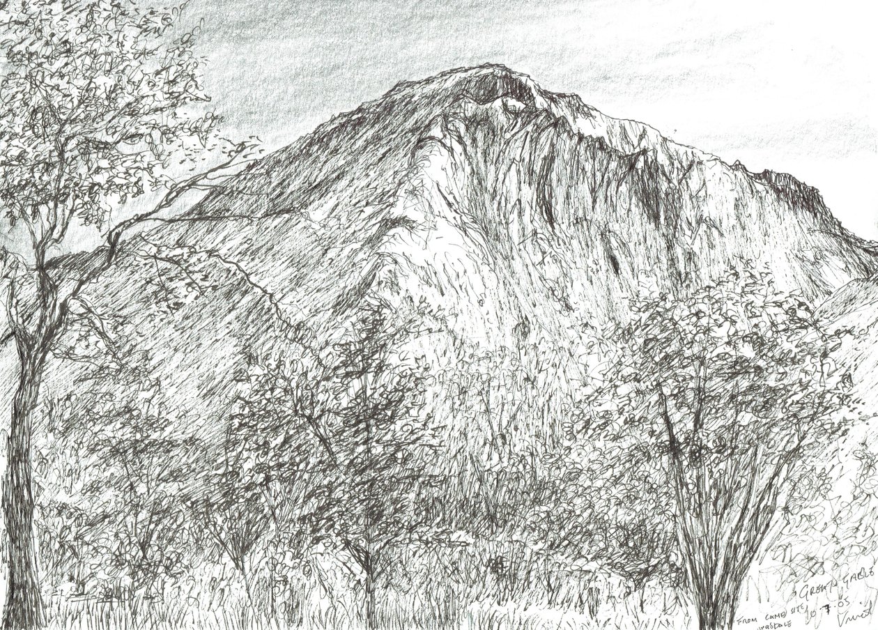 Great Gable, 2005 af Vincent Alexander Booth