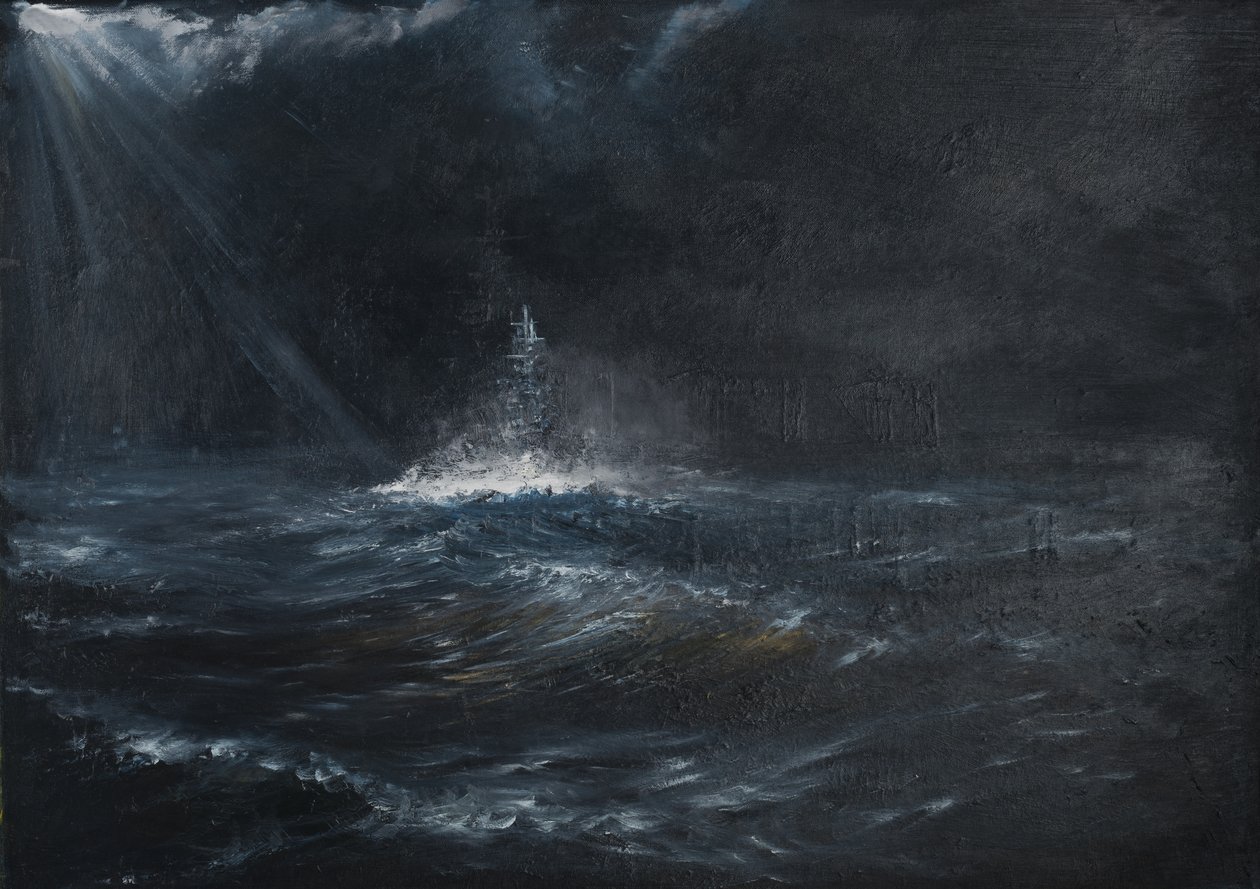 HMS Duke of York 1943, 2014, af Vincent Alexander Booth