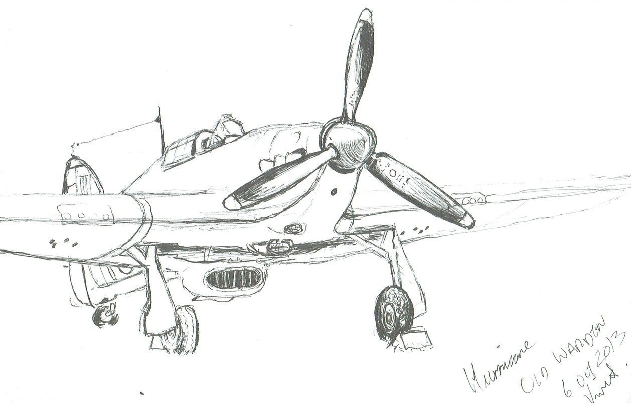 Hawker Hurricane, 2013 af Vincent Alexander Booth