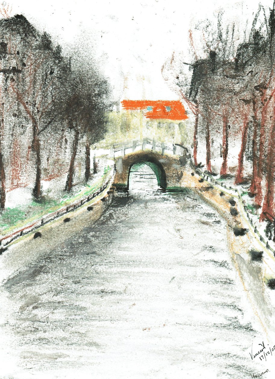 Holland, kanaludsigt, 2005 af Vincent Alexander Booth