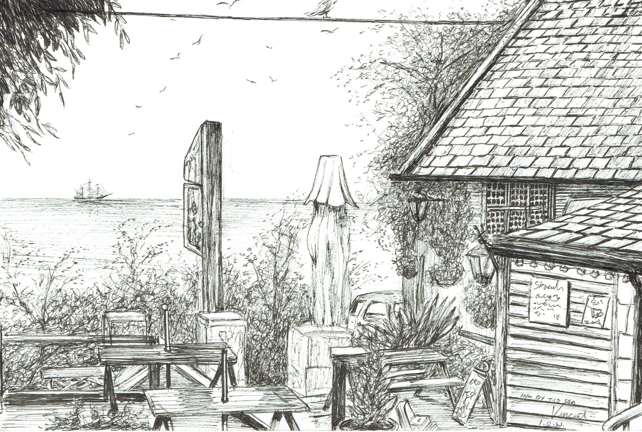 Inn på Isle of Wight, 2009 af Vincent Alexander Booth
