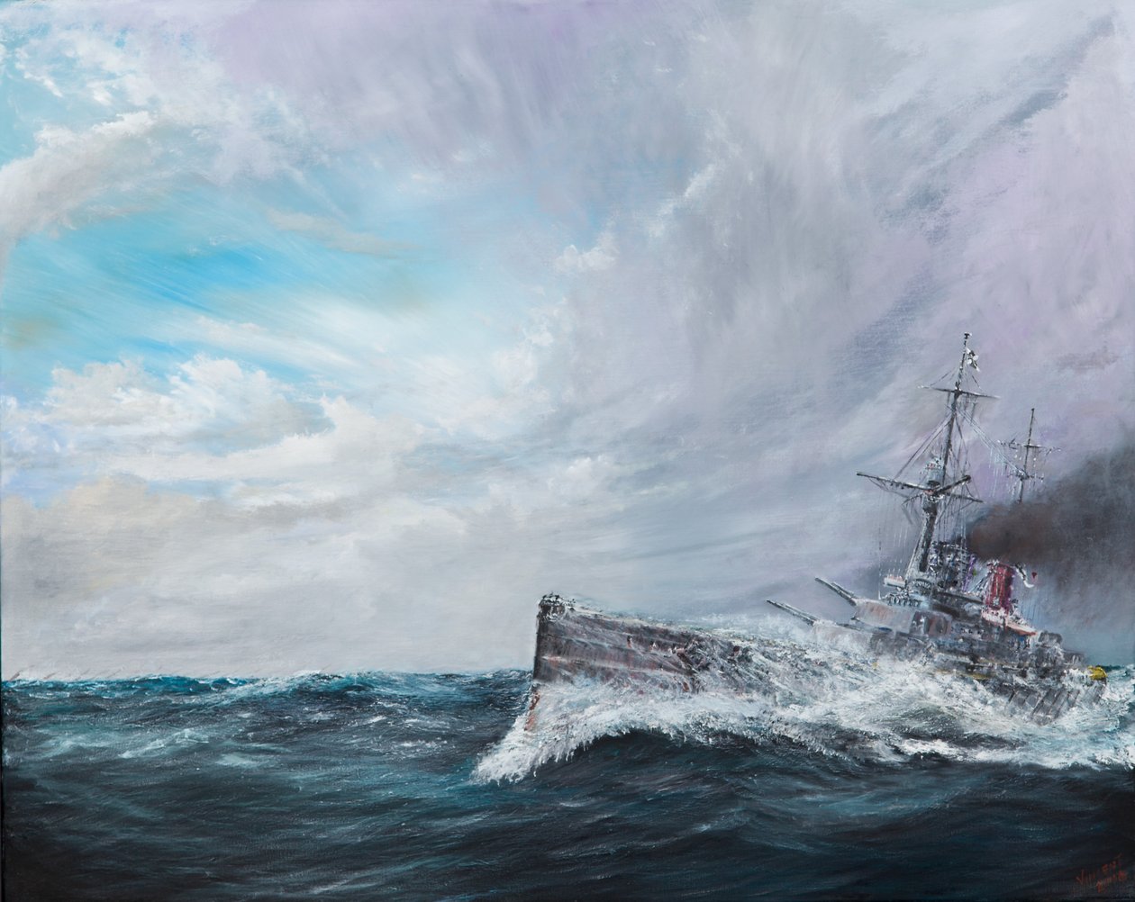 Iron Dogs Sister - SMS Lutzow 1916, 2016, af Vincent Alexander Booth