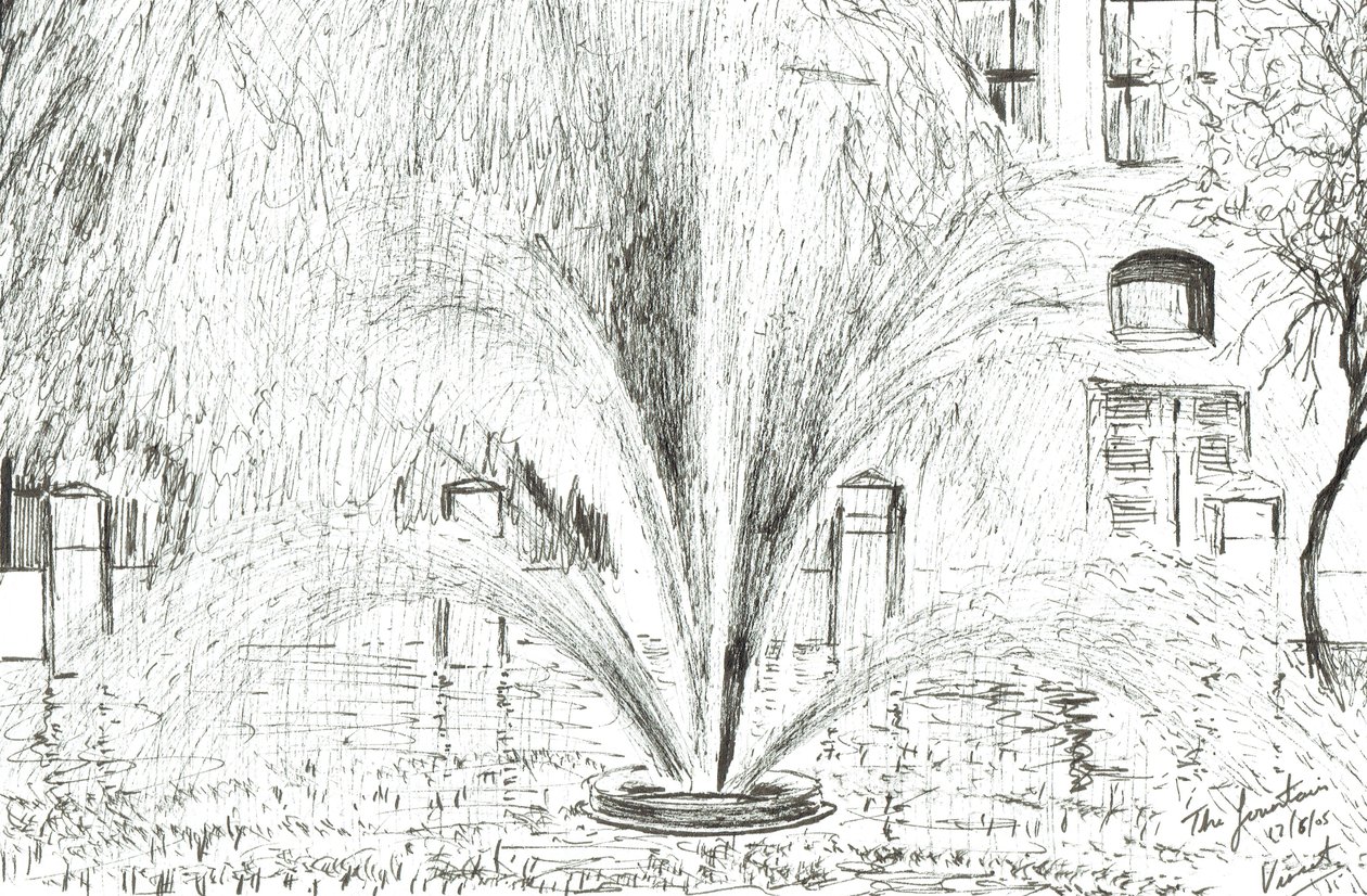 Manchester Fountain, 2005 af Vincent Alexander Booth