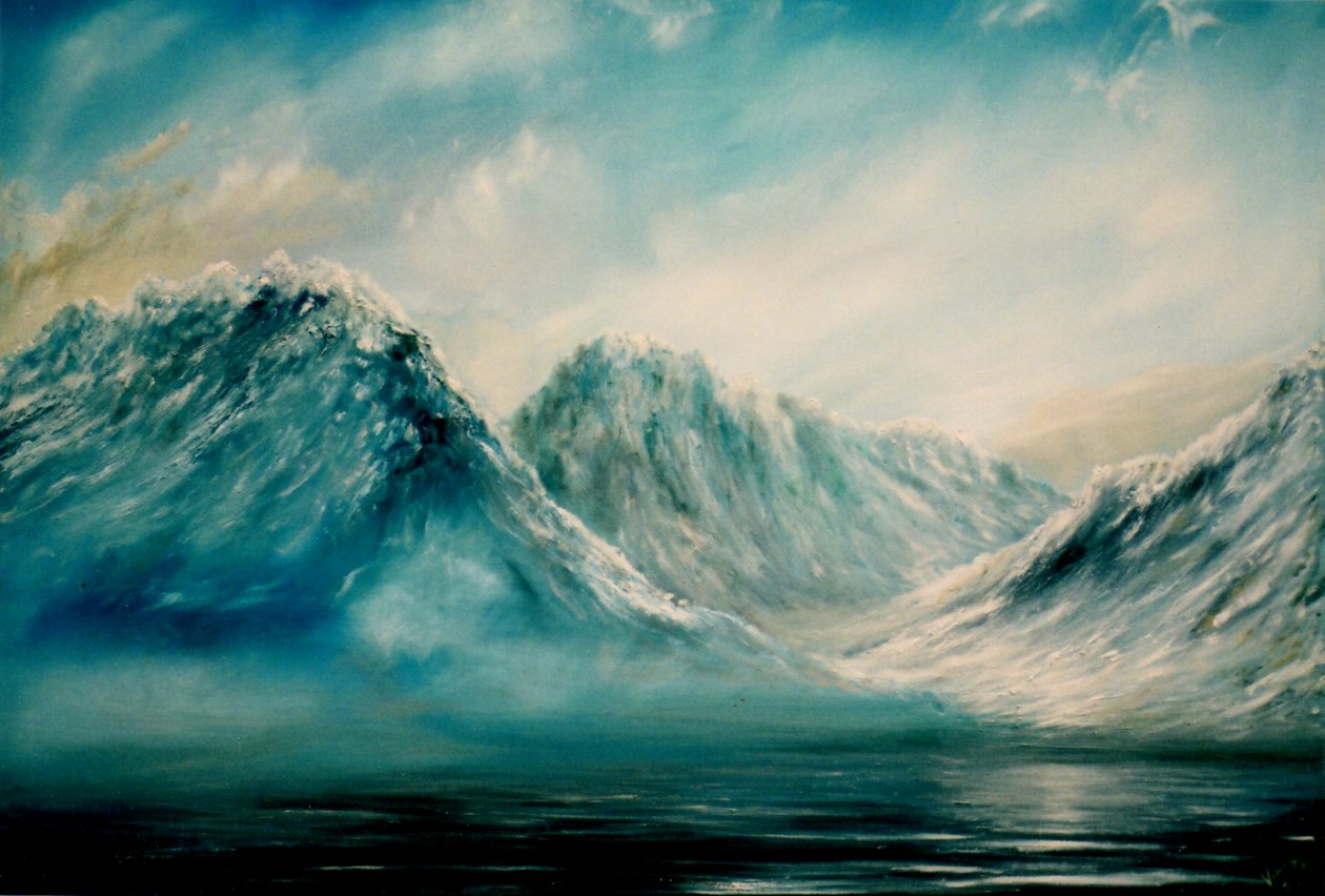 Bjerge ved søerne, 2009 af Vincent Alexander Booth