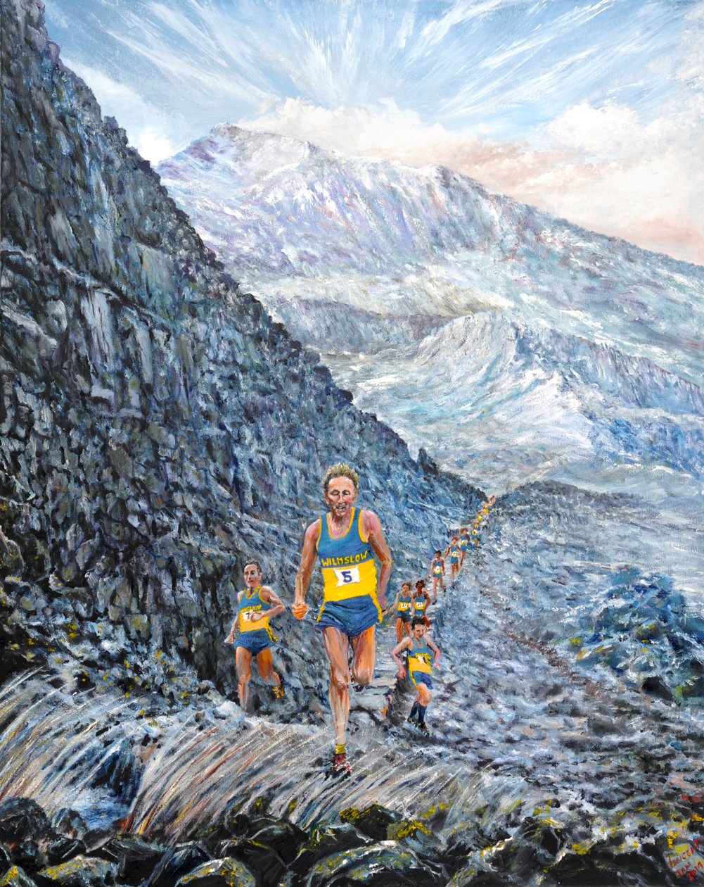 Snowdon løb, 2019 af Vincent Alexander Booth