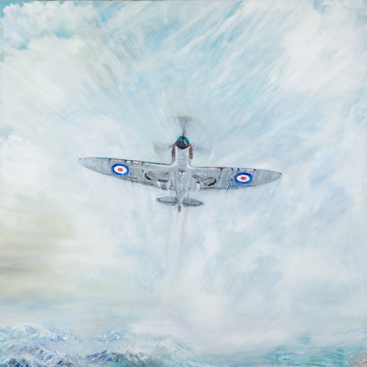 Spitfire Spar-es, 2016, af Vincent Alexander Booth