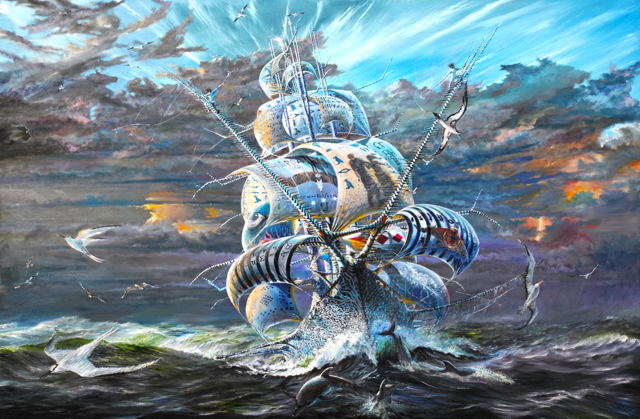 Storm Creators All Oceans and Seas on Earth, 2020 af Vincent Alexander Booth