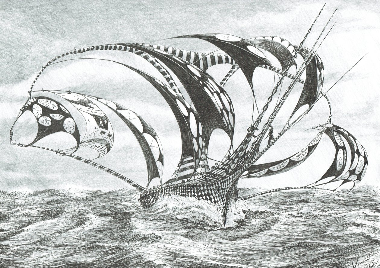 Storm Creators Cooperation Sea, 2018 af Vincent Alexander Booth