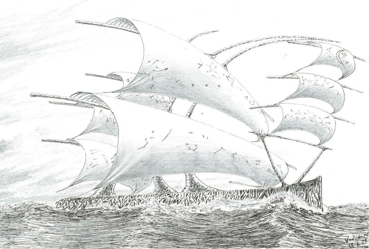 Stormskabere Great Bear Lake, 2023 af Vincent Alexander Booth