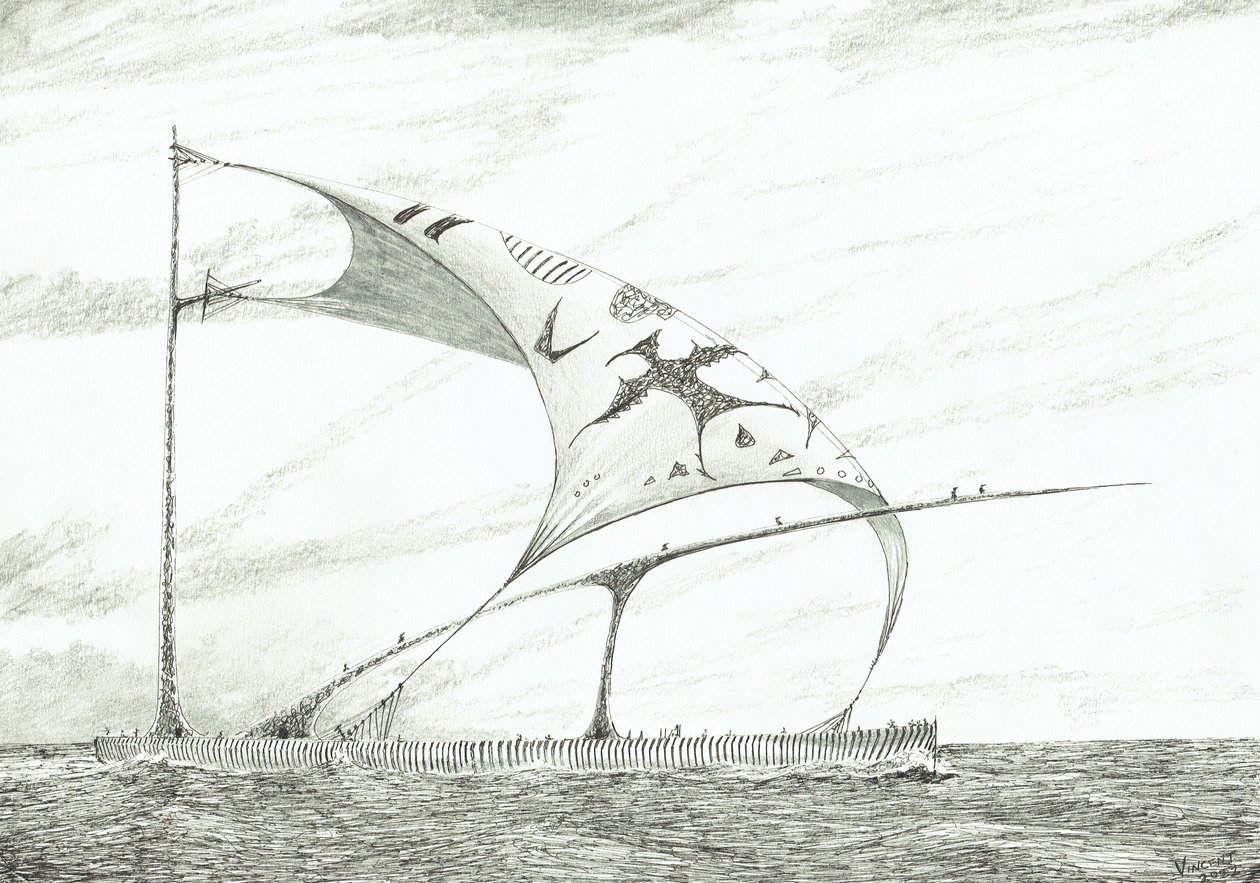 Storm Creators Gulf of Thailand, 2022 af Vincent Alexander Booth