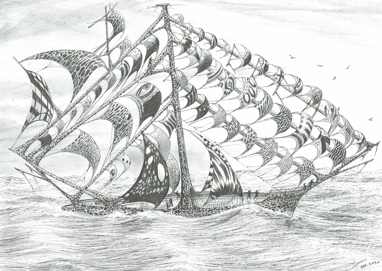 Storm Creators Labrador Sea, 2020 af Vincent Alexander Booth