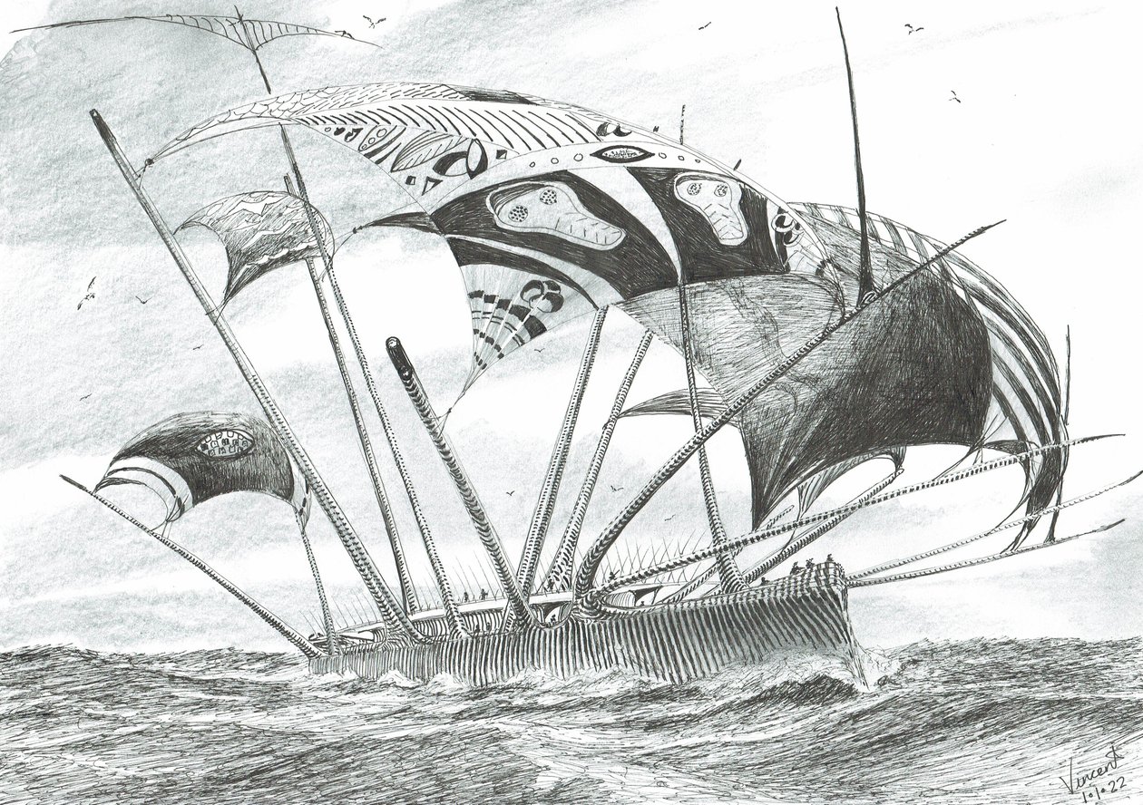 Storm Creators Mutsu Wan, 2022 af Vincent Alexander Booth