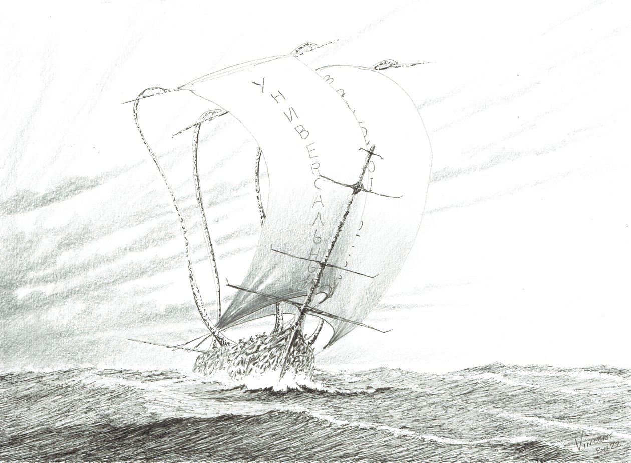 Stormskabere Penzhinskaya Guba, 2022 af Vincent Alexander Booth