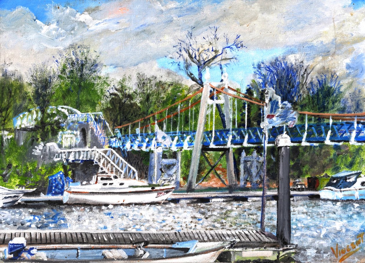 Teddington Lock, 2001 af Vincent Alexander Booth