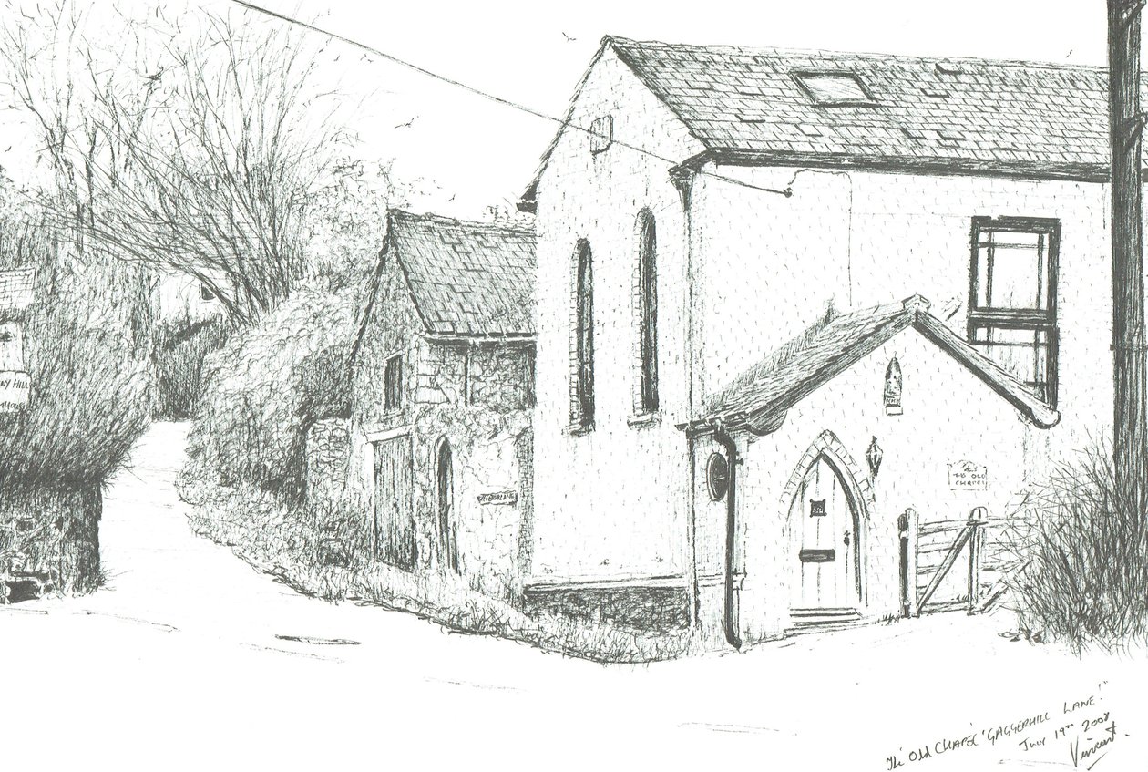 The Old Chapel, Brighstone Isle of Wight, 2008 af Vincent Alexander Booth