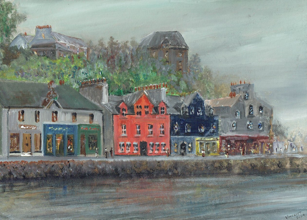 Tobermory i regn, 2009 af Vincent Alexander Booth