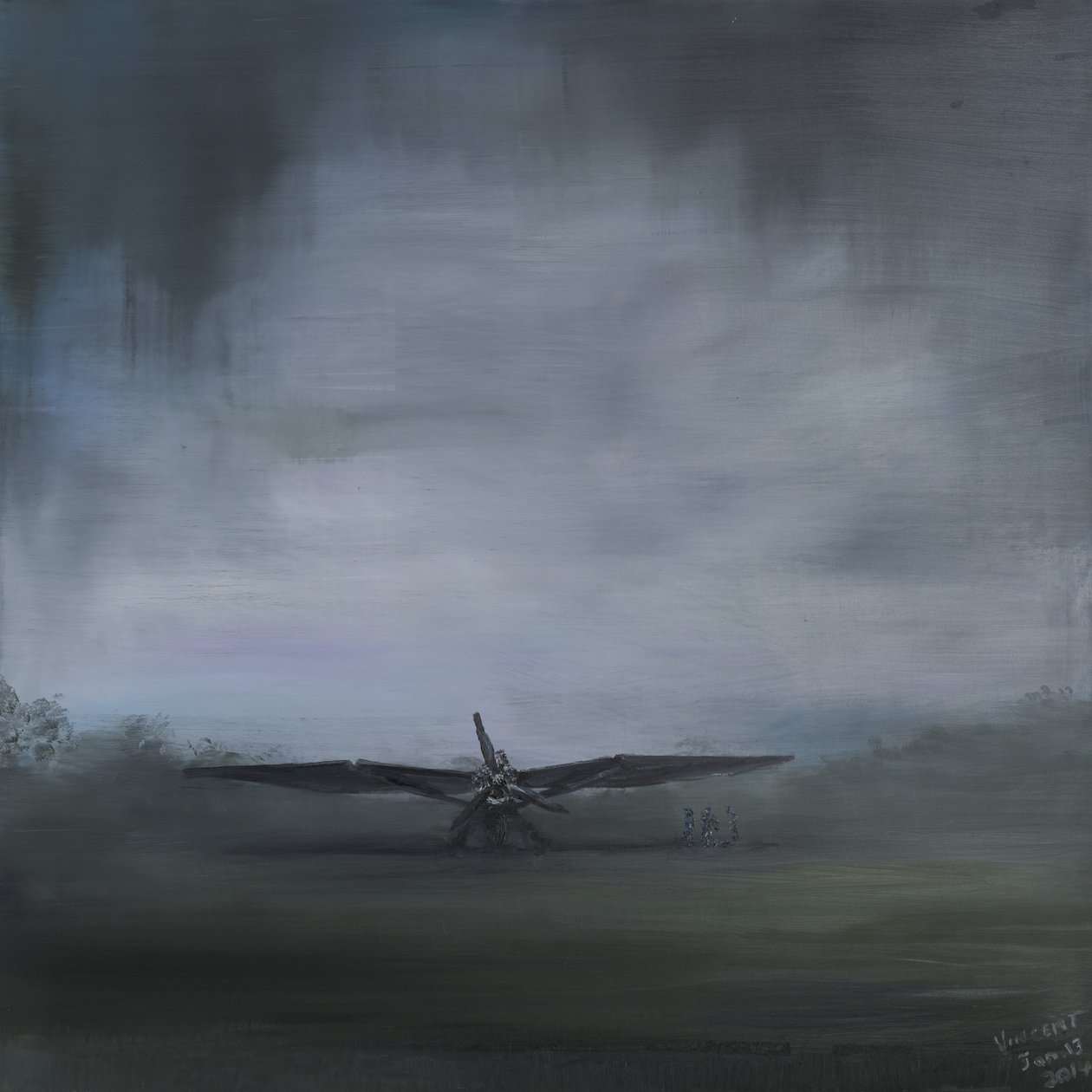 de mørke hemmeligheder (2), 2014, af Vincent Alexander Booth