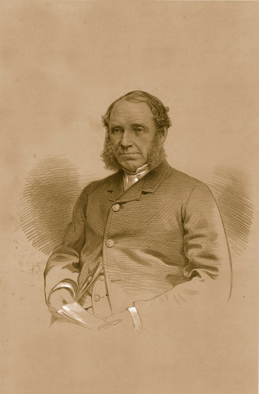 Mr. George Fenwick, 1879. af Vincent Brooks Day and Son