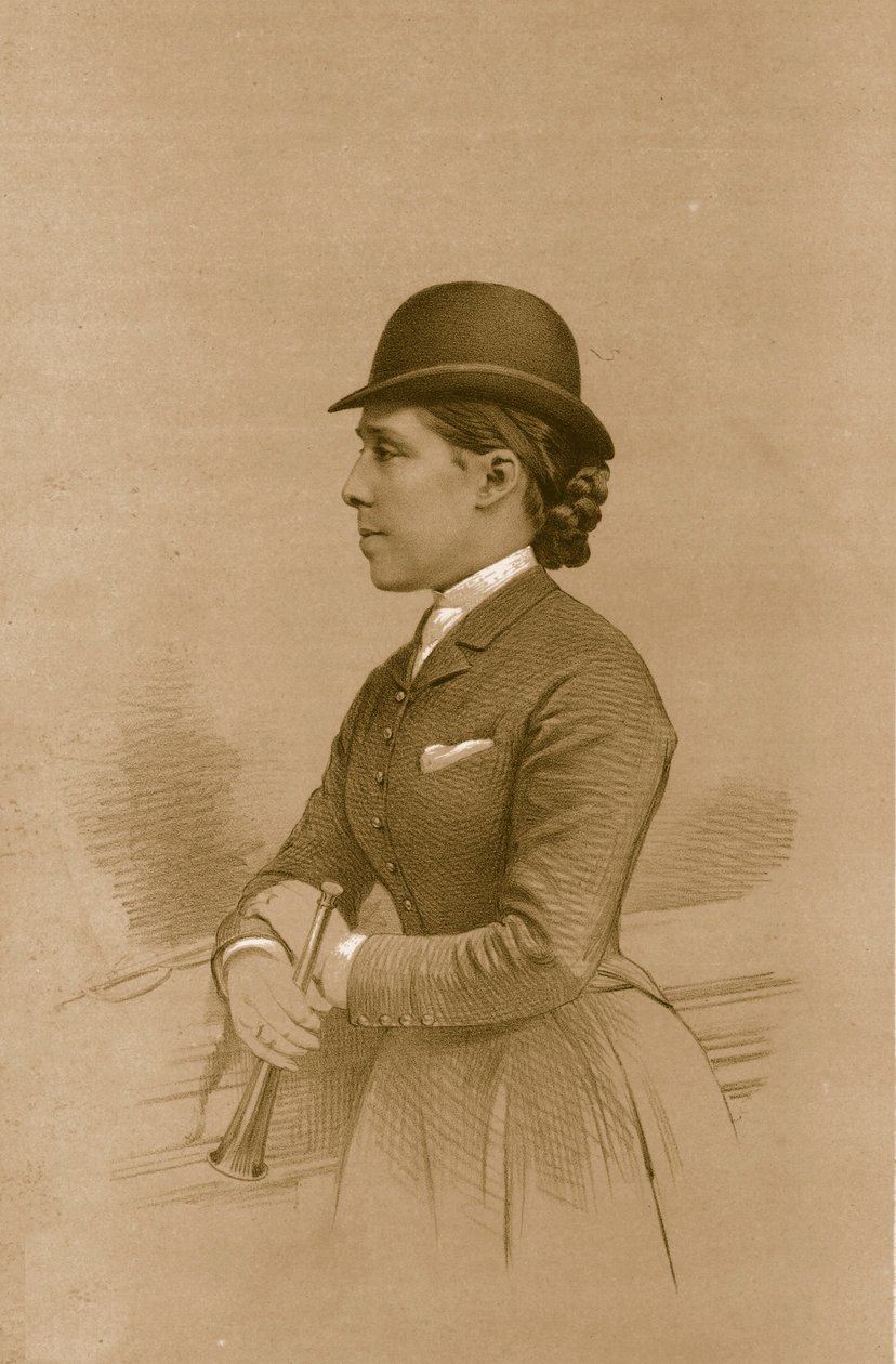 Grevinden af Yarborough, 1879. af Vincent Brooks Day and Son