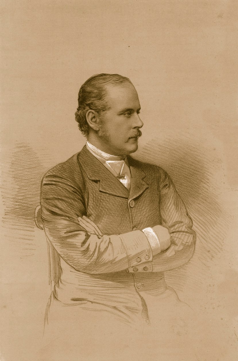 Markisen af Waterford, 1879. af Vincent Brooks Day and Son
