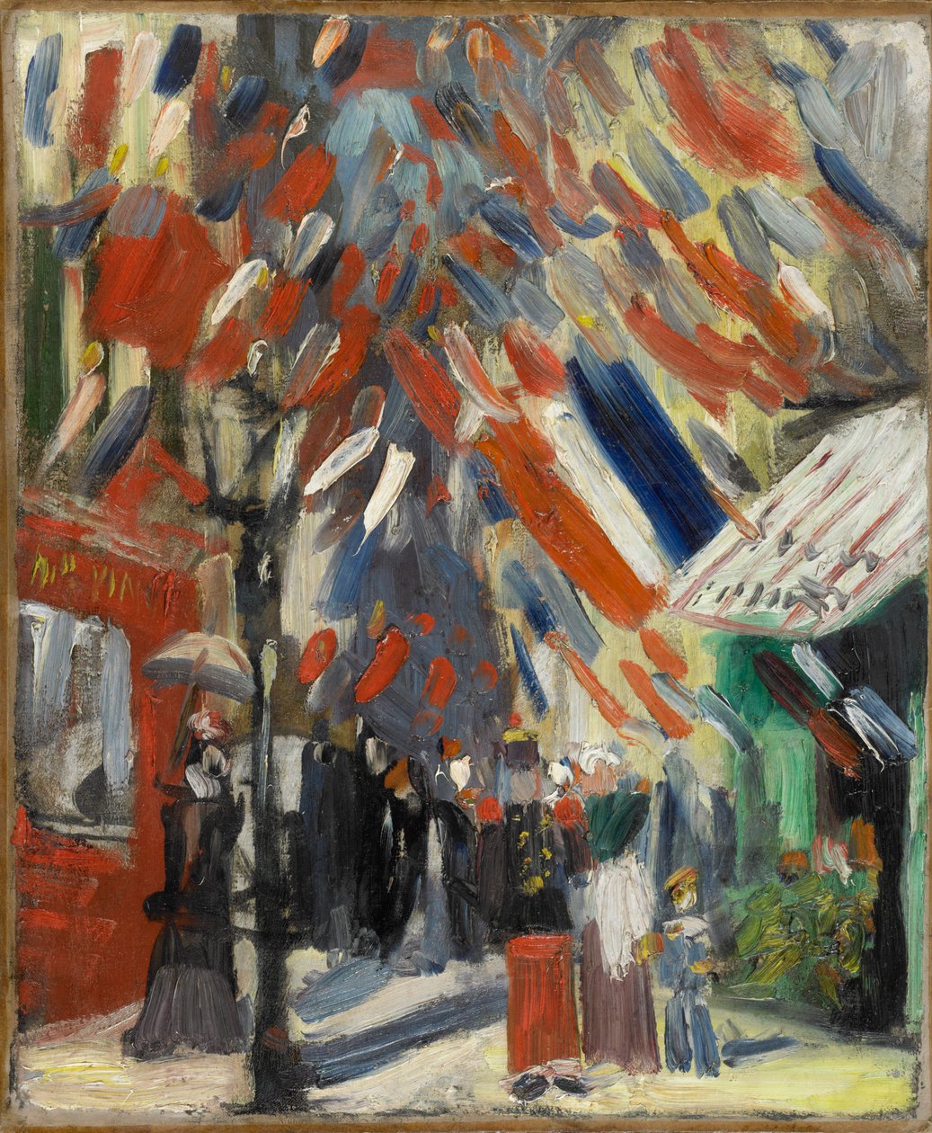 14. juli-festen i Paris 14. juli i Paris, 1886. af Vincent van Gogh