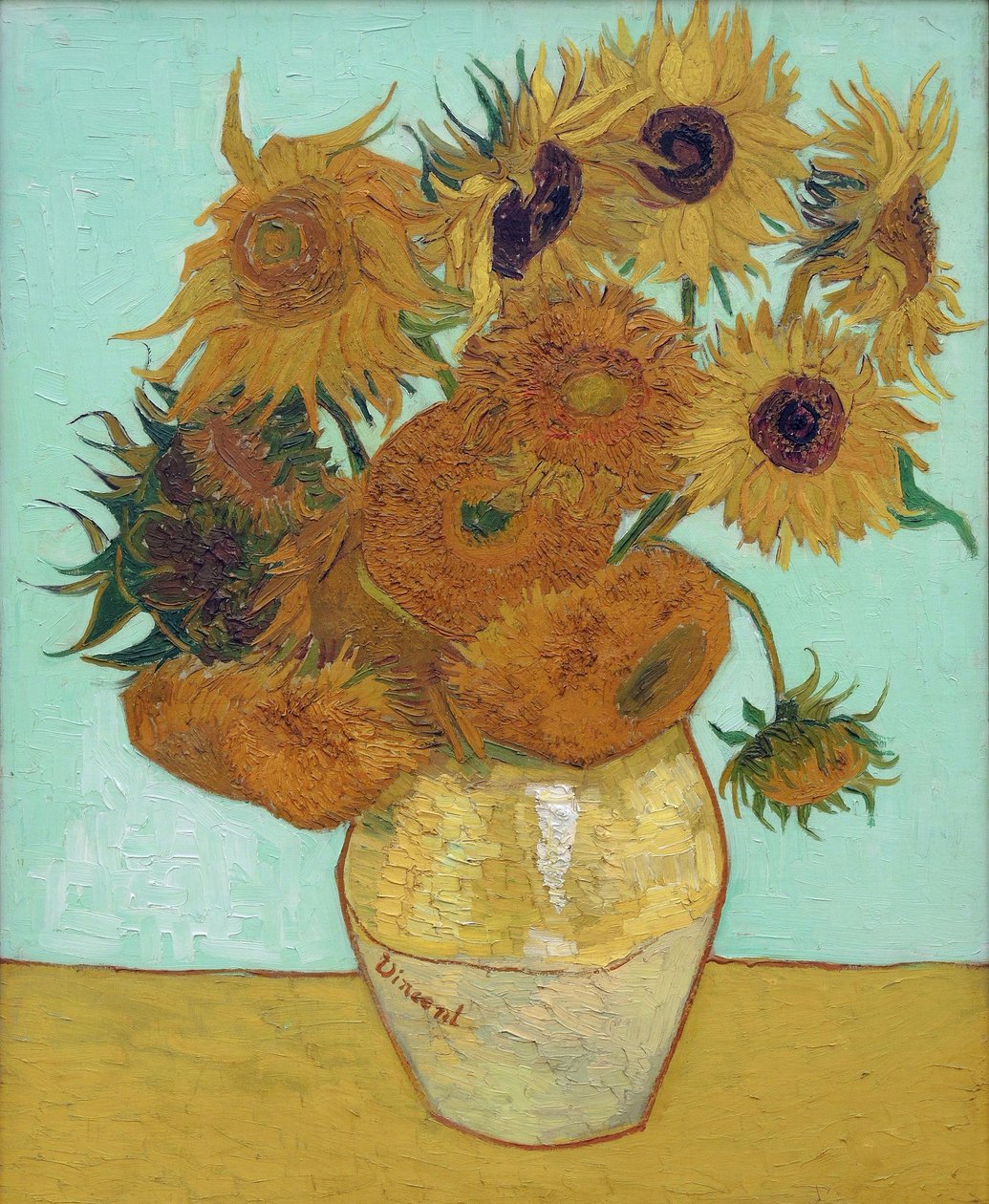 Solsikker, 1888. af Vincent van Gogh