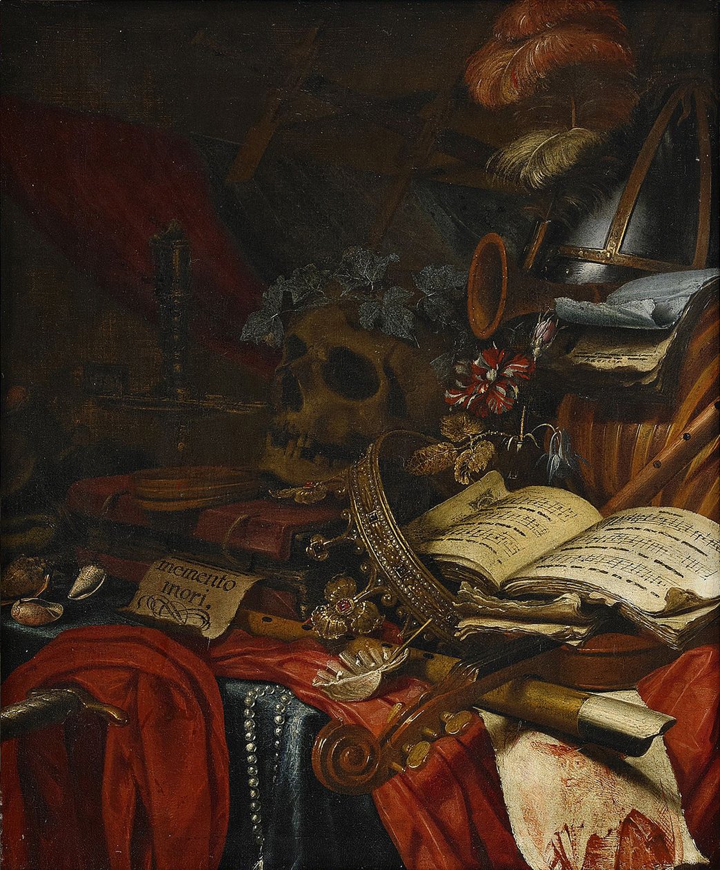 Memento Mori af Vincent Laurensz Vinne van der