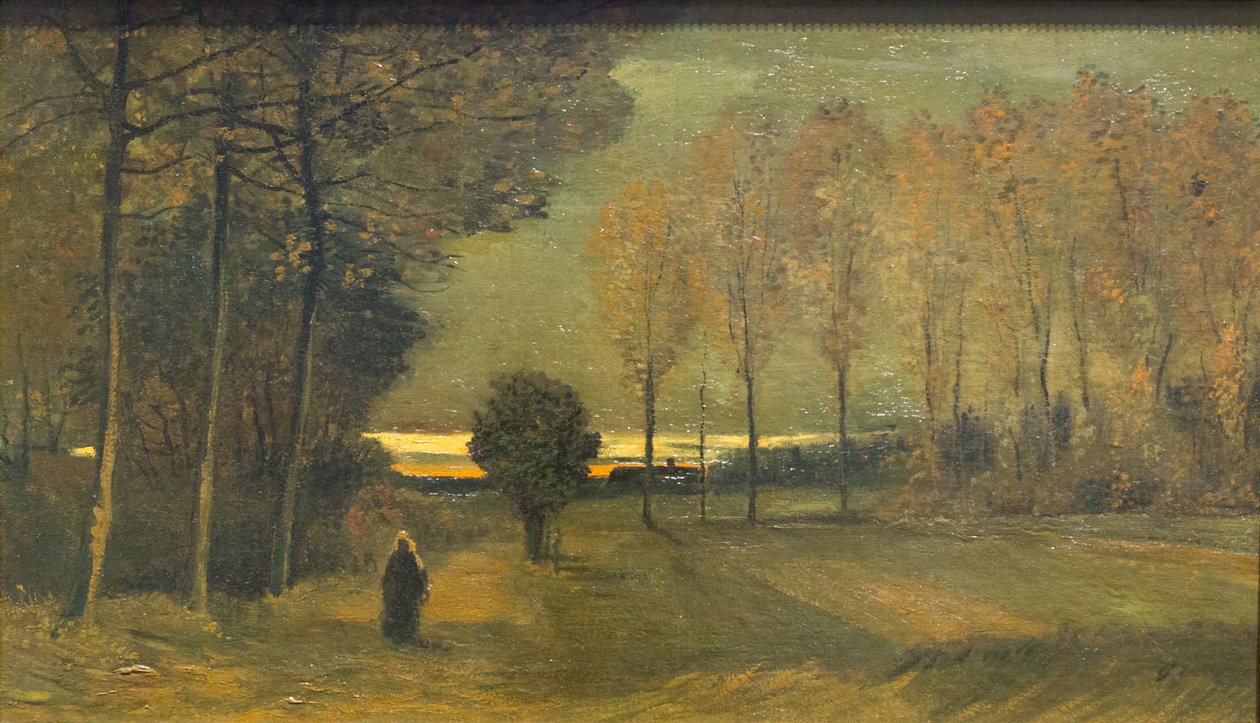Barberini august 2023-Vincent van Gogh - Borabend, 1885 - Centraal Museum, Utrecht (beskåret) af Vincent van Gogh