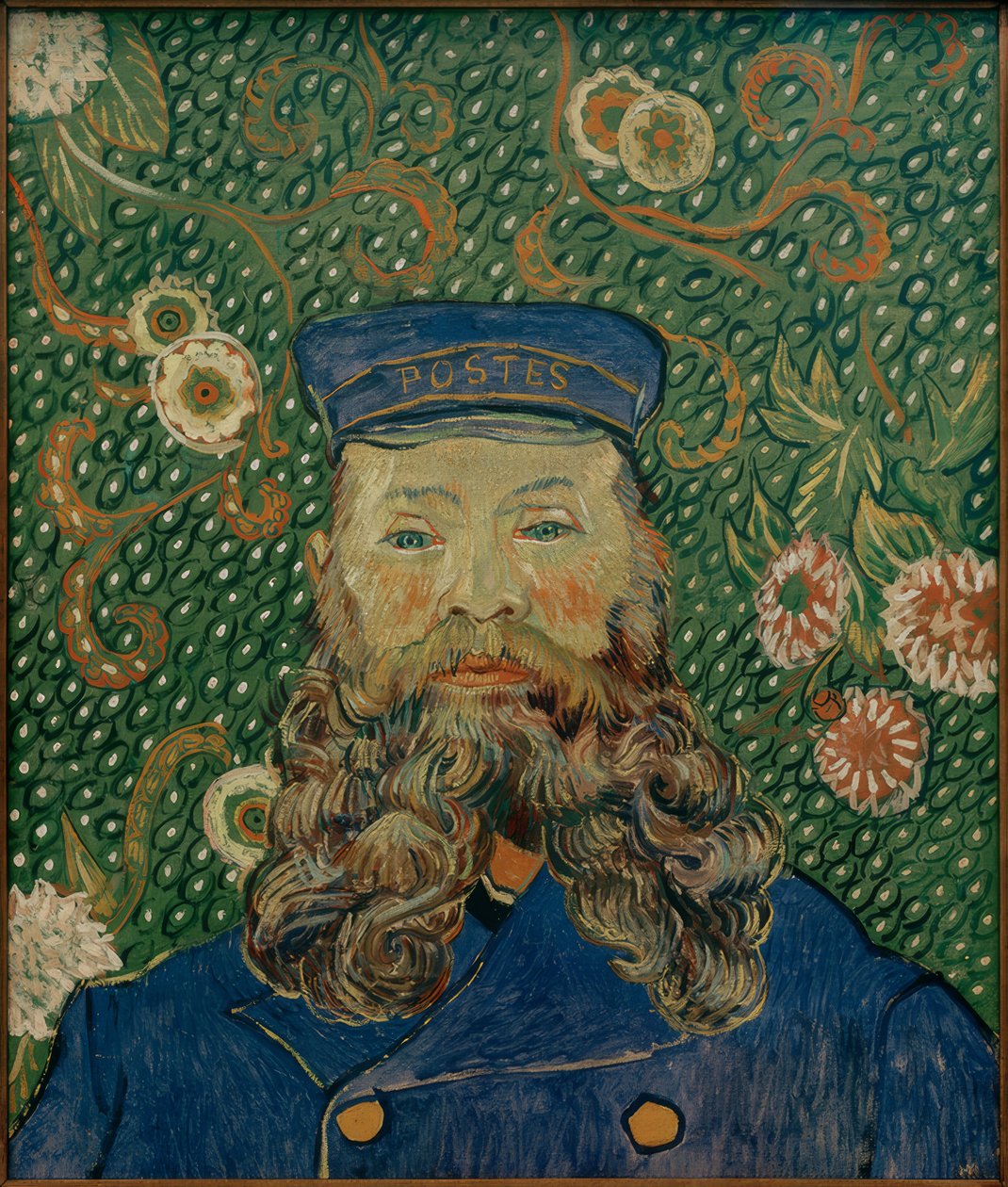Portræt af Joseph Roulin af Vincent van Gogh