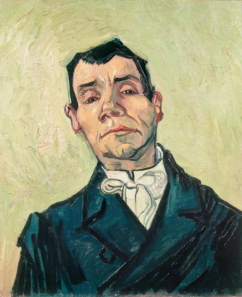 Portræt af en mand af Vincent van Gogh