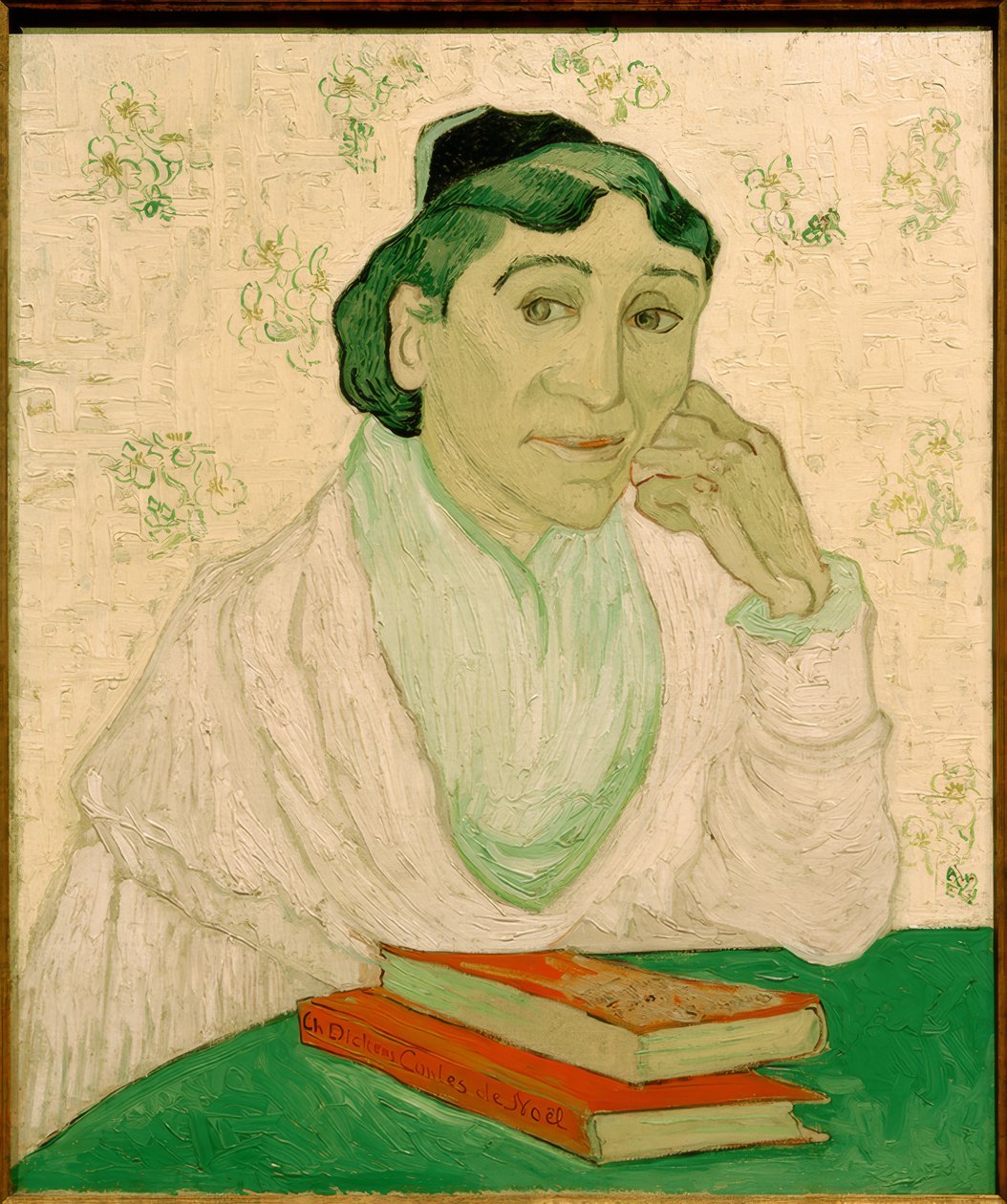 Die Arlésienne af Vincent van Gogh