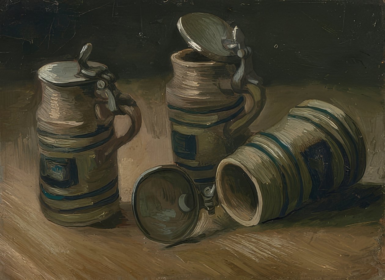 Ølkrusene. 1885 af Vincent van Gogh
