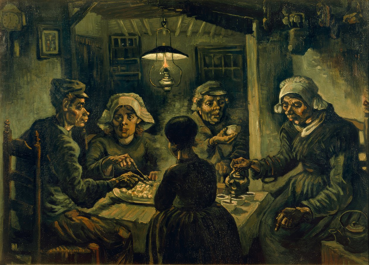 Kartoffelspiserne af Vincent van Gogh