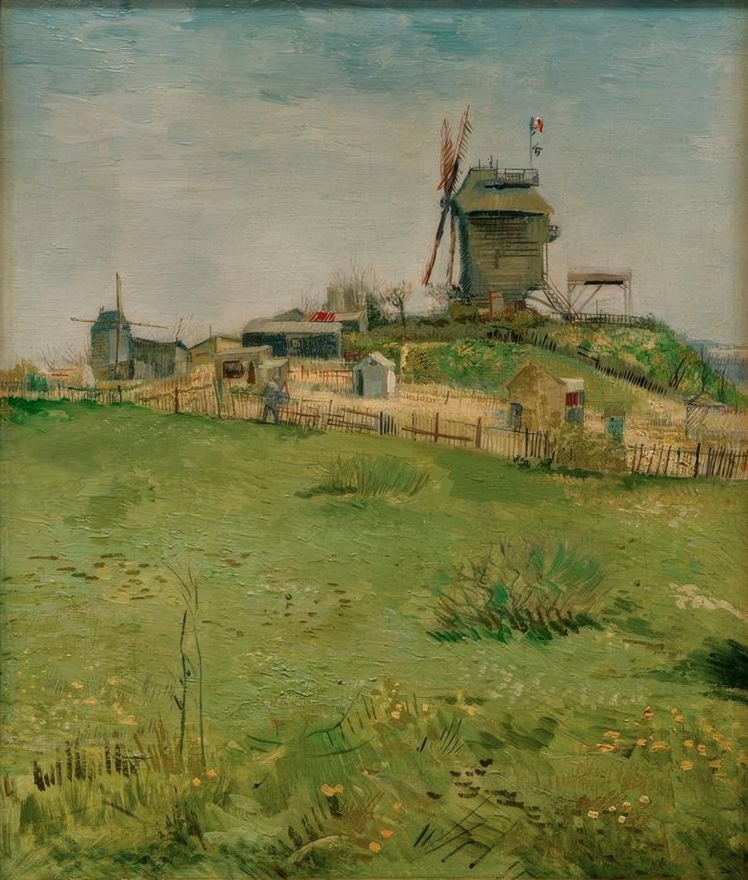 Le Blutefin-møllen af Vincent van Gogh