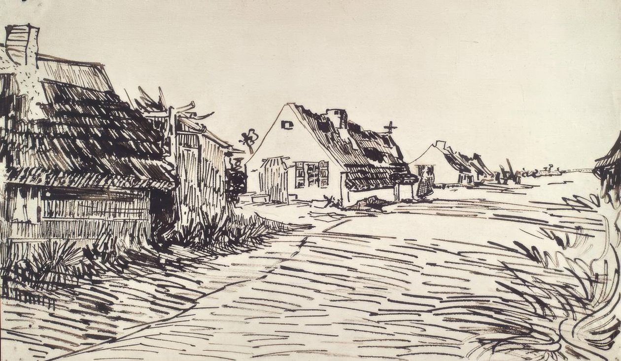 Byvej af Vincent van Gogh