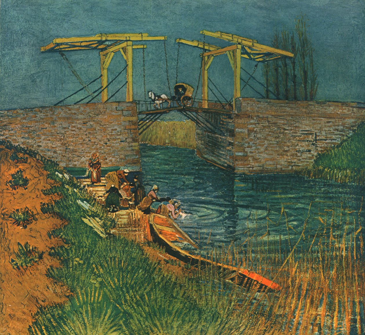 Vindebro i Arles, april 1888, 1947. af Vincent van Gogh