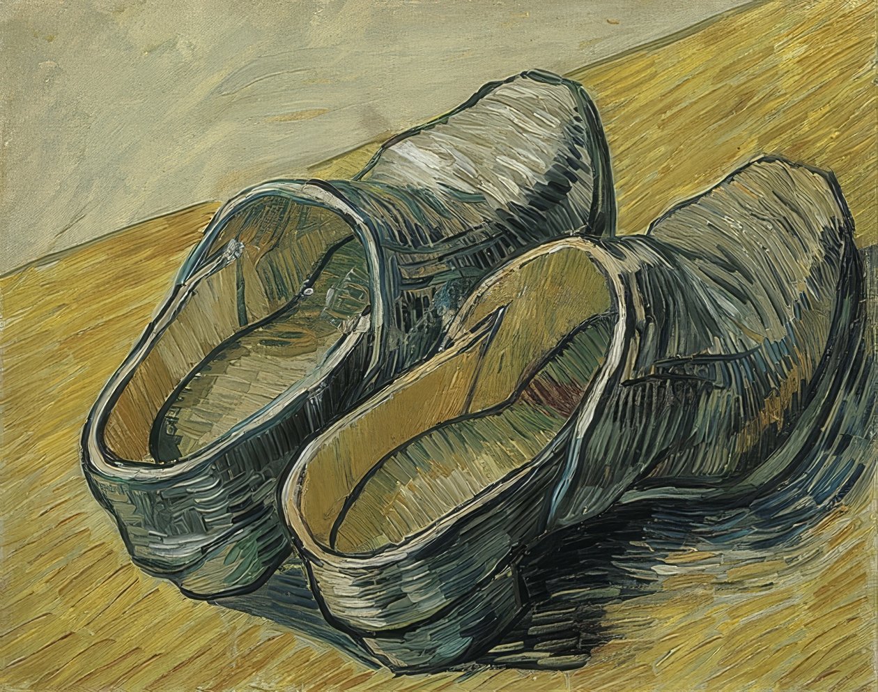 Et par lædersko. 1889 af Vincent van Gogh