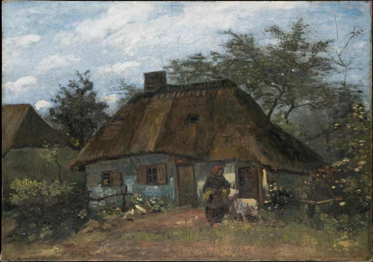 Stuehus i Nuenen af Vincent van Gogh