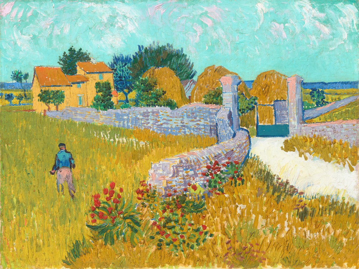 Bondegård i Provence af Vincent van Gogh