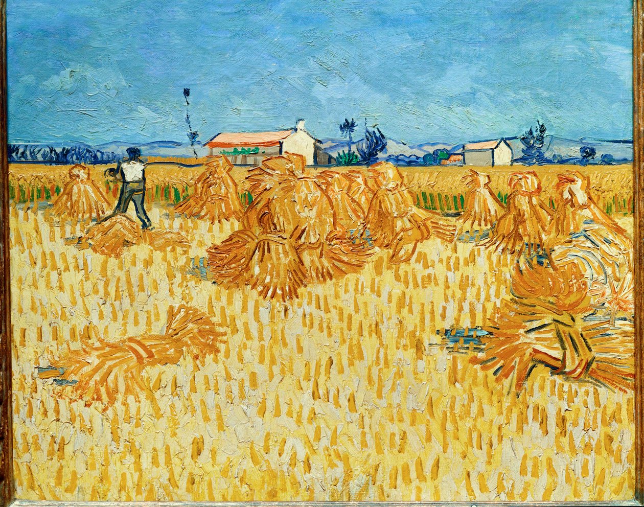 Høst i Provence juni 1888 (olie på lærred) af Vincent van Gogh