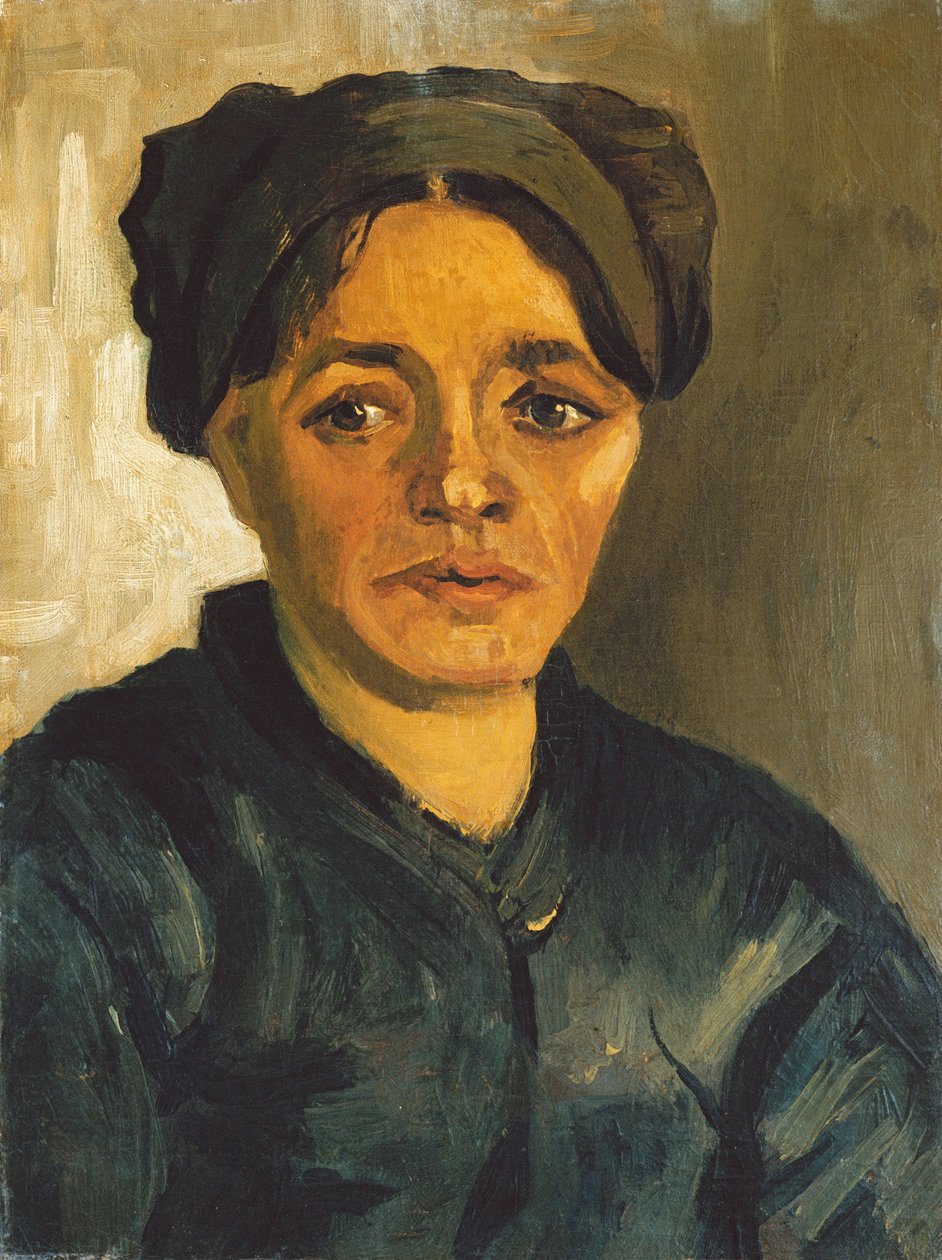 Overhoved for en Bonde af Vincent van Gogh