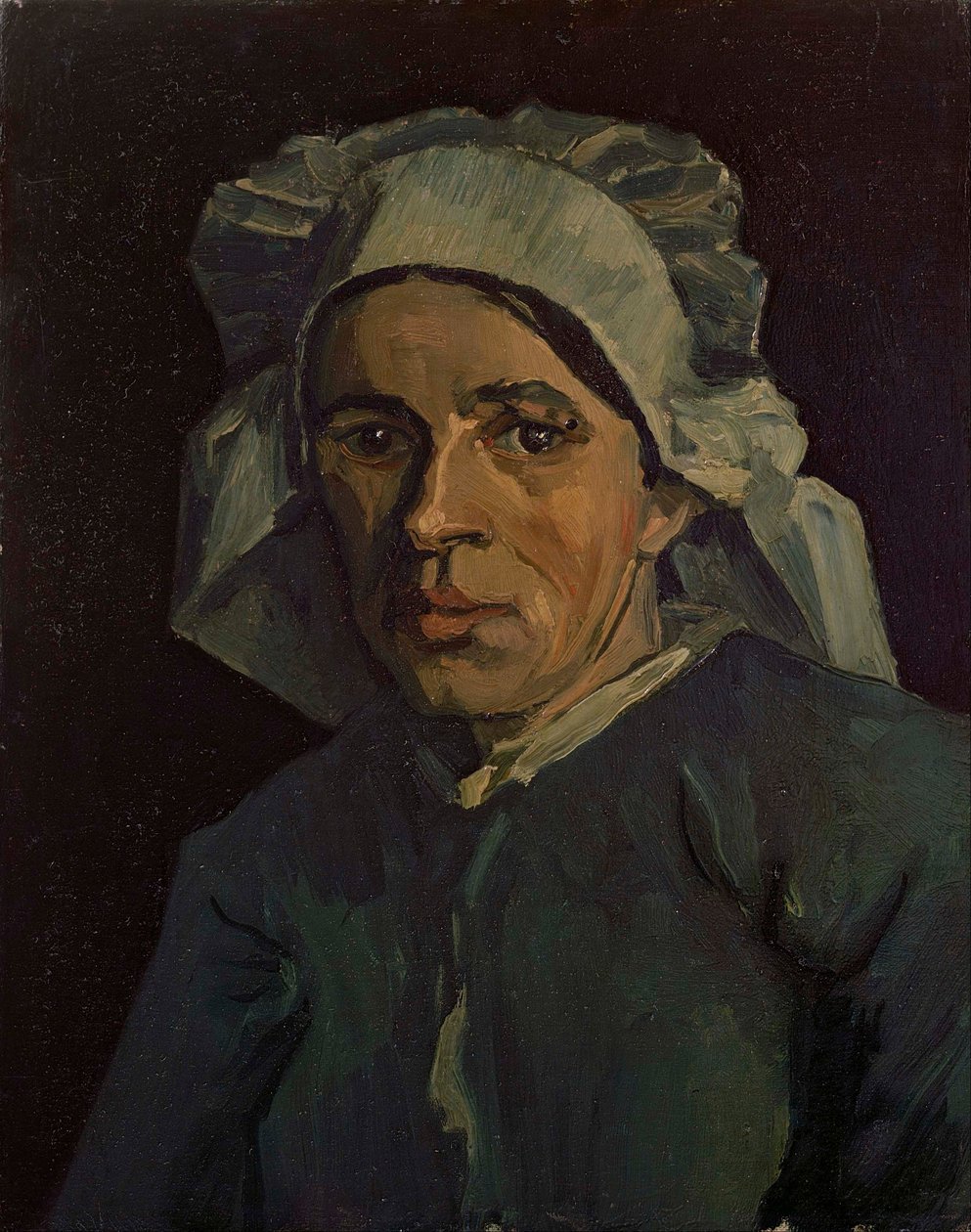 En kvindes hoved af Vincent van Gogh