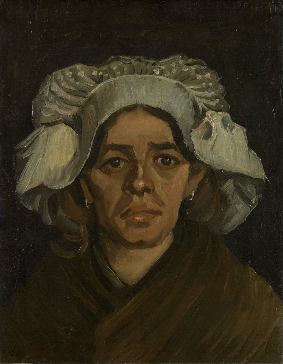 En kvindes hoved af Vincent van Gogh